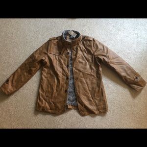 Men’s faux leather Jacket ***NWT***